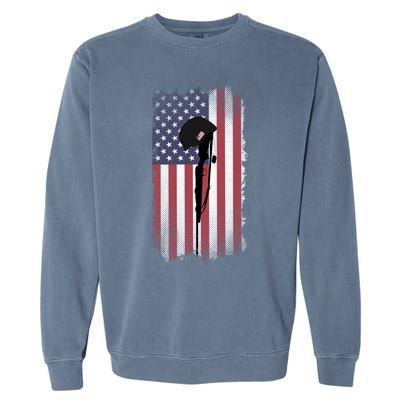 Remember Our Veterans Honor The Fallen Soldier Gift Garment-Dyed Sweatshirt