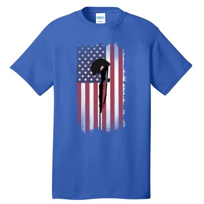 Remember Our Veterans Honor The Fallen Soldier Gift Tall T-Shirt