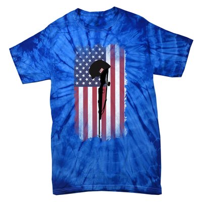 Remember Our Veterans Honor The Fallen Soldier Gift Tie-Dye T-Shirt