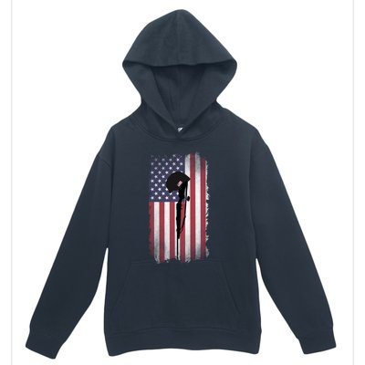 Remember Our Veterans Honor The Fallen Soldier Gift Urban Pullover Hoodie