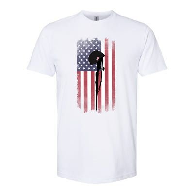 Remember Our Veterans Honor The Fallen Soldier Gift Softstyle CVC T-Shirt