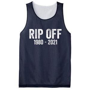 Rip Off Virgil Abloh Mesh Reversible Basketball Jersey Tank