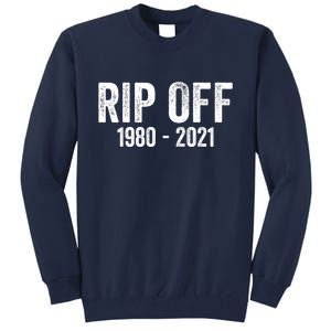 Rip Off Virgil Abloh Tall Sweatshirt