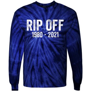 Rip Off Virgil Abloh Tie-Dye Long Sleeve Shirt