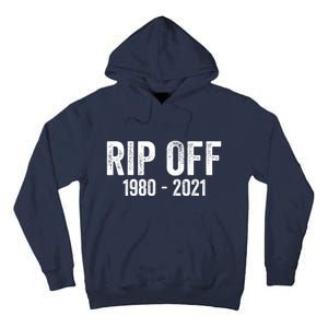 Rip Off Virgil Abloh Tall Hoodie