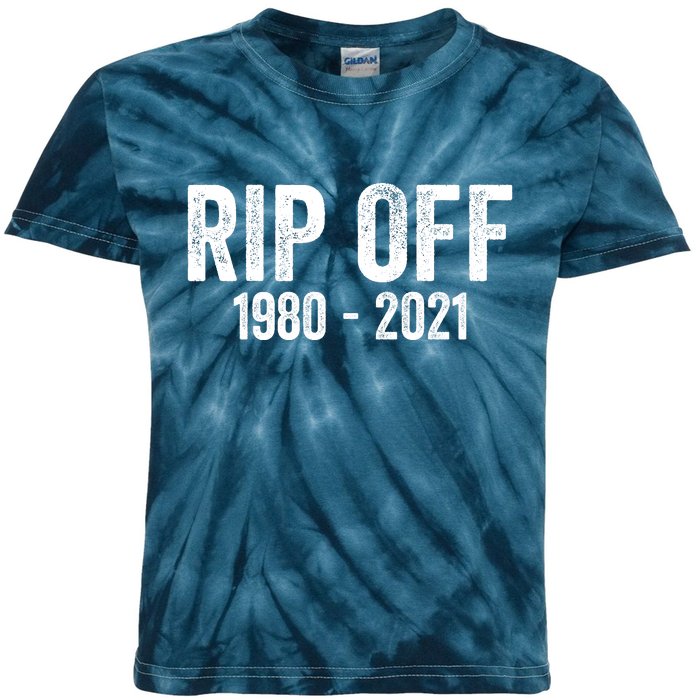 Rip Off Virgil Abloh Kids Tie-Dye T-Shirt