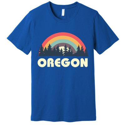 Retro Oregon Vintage Pnw Pacific Northwest Gift Premium T-Shirt
