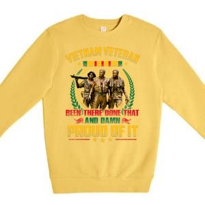 Republic Of Vietnam Proud Of It Premium Crewneck Sweatshirt