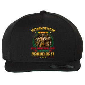 Republic Of Vietnam Proud Of It Wool Snapback Cap