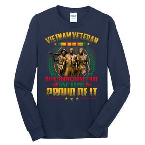 Republic Of Vietnam Proud Of It Tall Long Sleeve T-Shirt