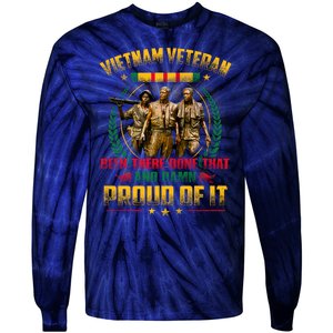 Republic Of Vietnam Proud Of It Tie-Dye Long Sleeve Shirt