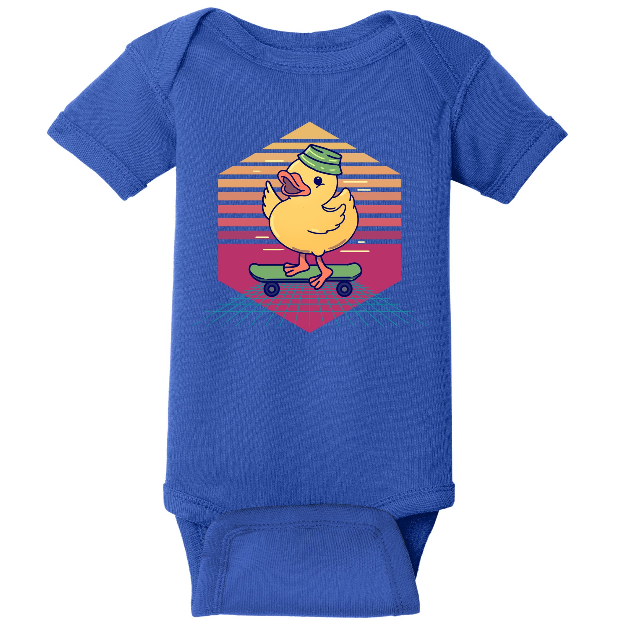 Retro Oregon Vintage Pnw Pacific Northwest Gift Baby Bodysuit