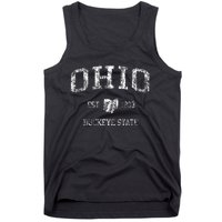 Retro Ohio Vintage Sports Design Tank Top