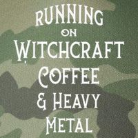 Running On Witchcraft Coffee And Heavy Metal Cheeky Witch Legacy Tie Dye Trucker Hat