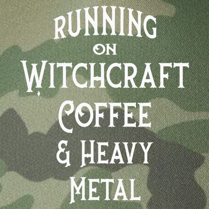 Running On Witchcraft Coffee And Heavy Metal Cheeky Witch Legacy Tie Dye Trucker Hat
