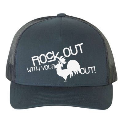 Rock Out With Your Cock Out Funny Yupoong Adult 5-Panel Trucker Hat