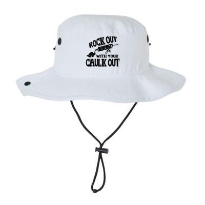 Rock Out With Your Caulk Out Construction Worker Gift Bucket Hat