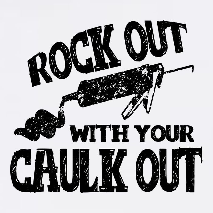 Rock Out With Your Caulk Out Construction Worker Gift Magnet