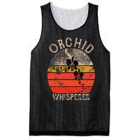 Retro Orchid Whisperer Funny Orchids Flower Lover Gardener Mesh Reversible Basketball Jersey Tank