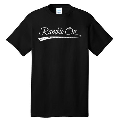 Ramble On World Traveler Gift Tall T-Shirt