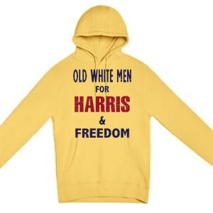 Retro Old White For Harris And Freedom Premium Pullover Hoodie