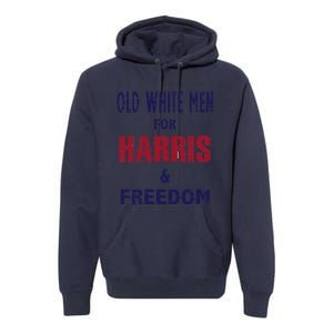 Retro Old White For Harris And Freedom Premium Hoodie