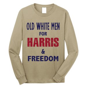 Retro Old White For Harris And Freedom Long Sleeve Shirt