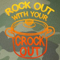Rock Out With Your Crock Out Funny Chef Food Humor Legacy Tie Dye Trucker Hat