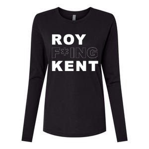 Roy Freaking Kent Womens Cotton Relaxed Long Sleeve T-Shirt