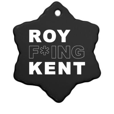 Roy Freaking Kent Ceramic Star Ornament