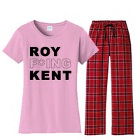 Roy Freaking Kent Women's Flannel Pajama Set