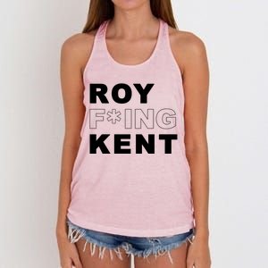 Roy Freaking Kent Women's Knotted Racerback Tank