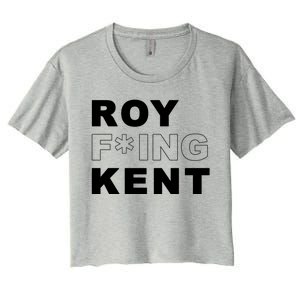 Roy Freaking Kent Women's Crop Top Tee