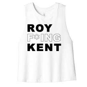 Roy Freaking Kent Women's Racerback Cropped Tank