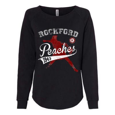 Rockford Peaches 1943 Womens California Wash Sweatshirt