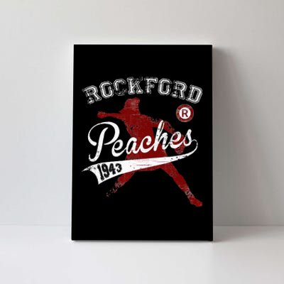 Rockford Peaches 1943 Canvas