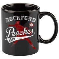 Rockford Peaches 1943 11oz C Handle Ceramic Mug
