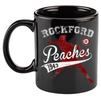 Rockford Peaches 1943 11oz C Handle Ceramic Mug