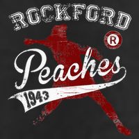 Rockford Peaches 1943 11oz C Handle Ceramic Mug