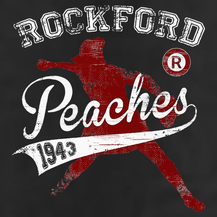 Rockford Peaches 1943 11oz C Handle Ceramic Mug