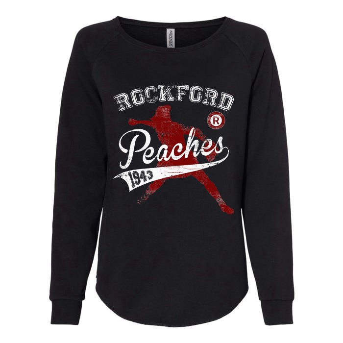 Rockford Peaches 1943 Womens California Wash Sweatshirt