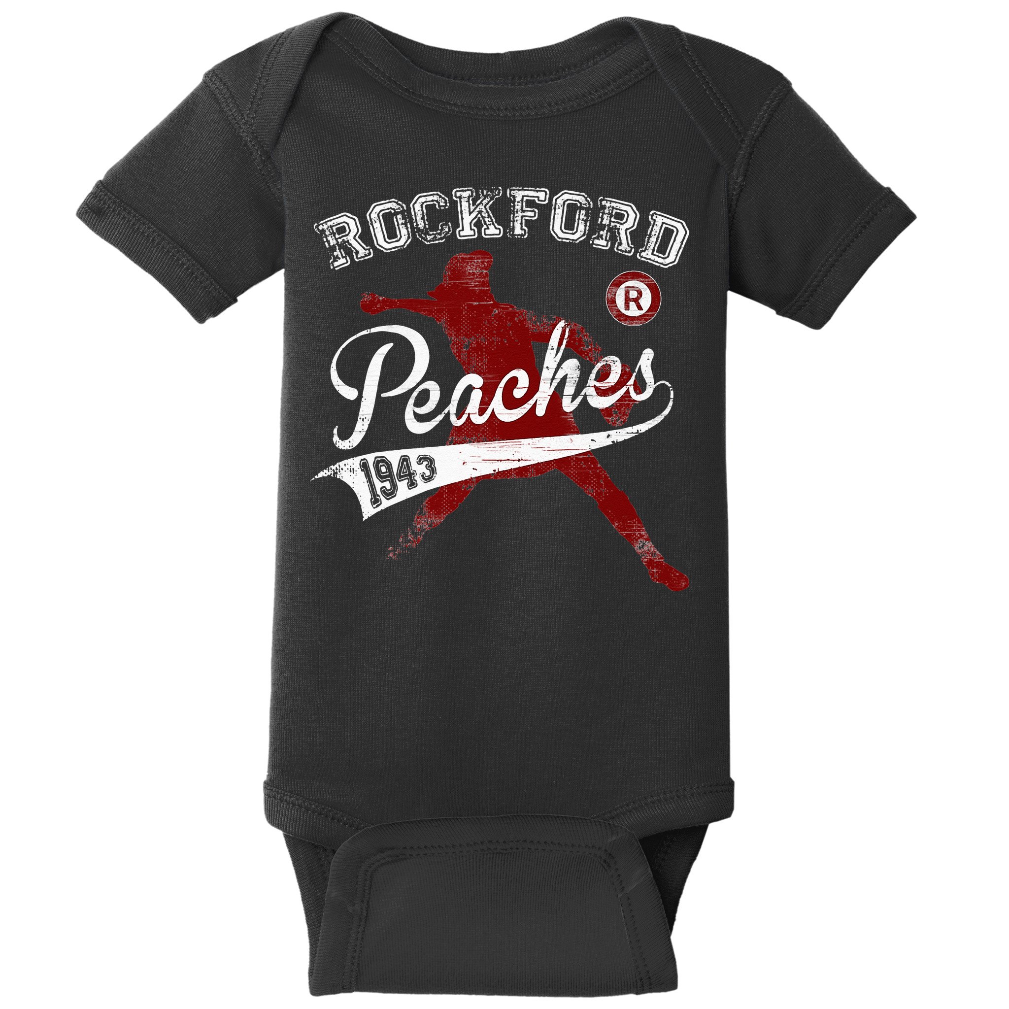 Rockford Peaches 1943 Baby Bodysuit