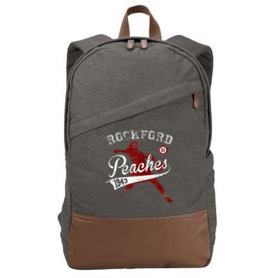 Rockford Peaches 1943 Cotton Canvas Backpack