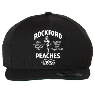 Rockford Peaches 1945 Wool Snapback Cap