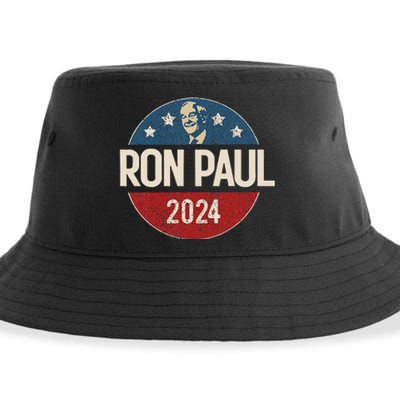 Ron Paul 2024 Libertarian Political Gift Sustainable Bucket Hat