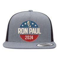 Ron Paul 2024 Libertarian Political Gift Flat Bill Trucker Hat