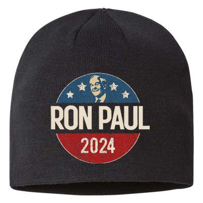 Ron Paul 2024 Libertarian Political Gift Sustainable Beanie