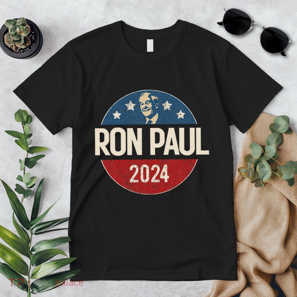 Ron Paul 2024 Libertarian Political Gift Premium T-Shirt