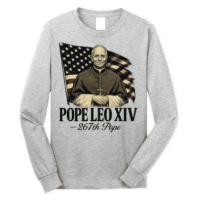Robert Prevost 267th Pope Leo XIV Long Sleeve Shirt