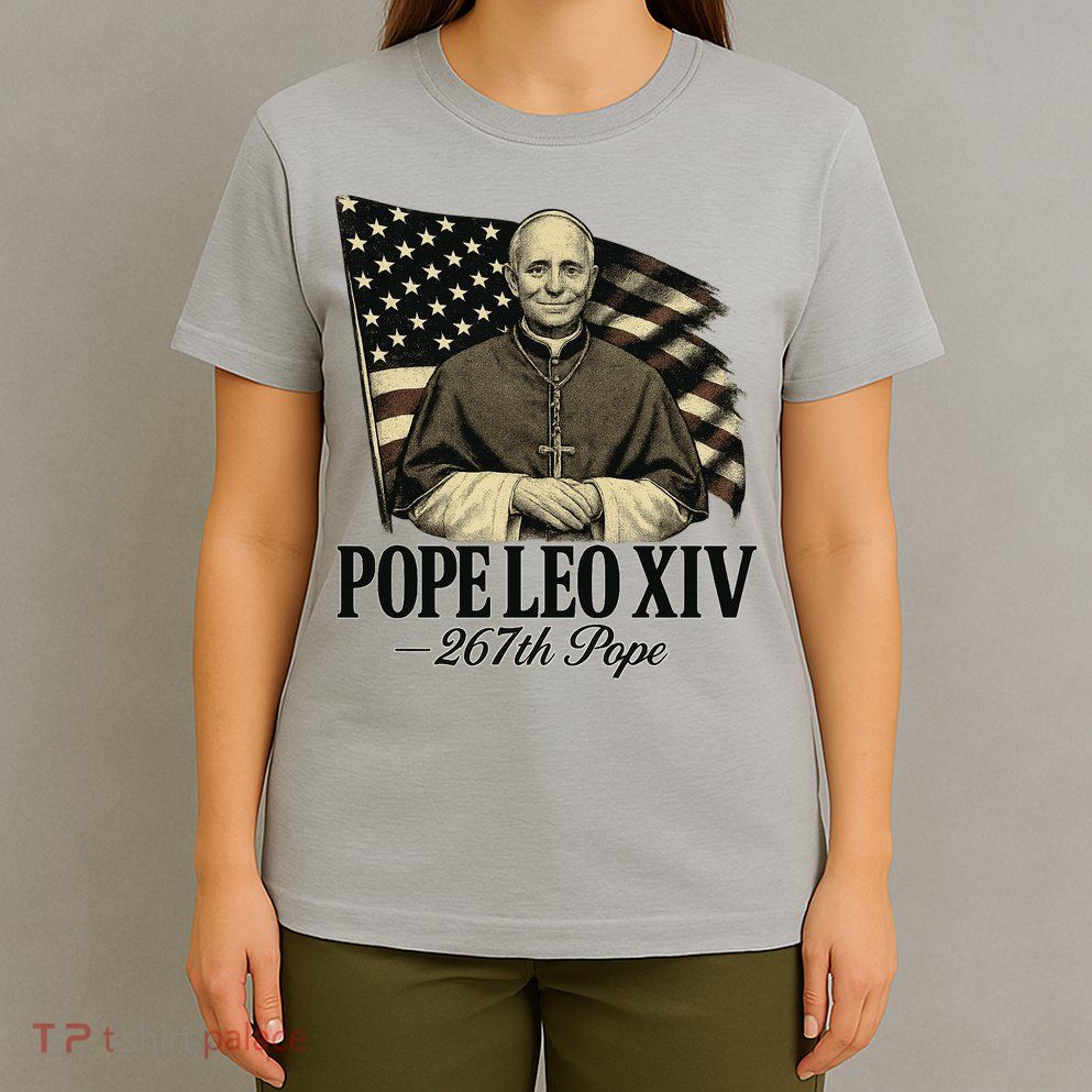 Robert Prevost 267th Pope Leo XIV T-Shirt